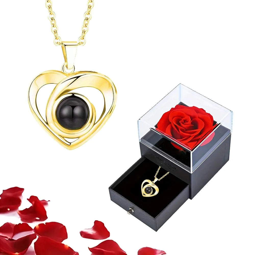 EverMemento Titanium Heart Keepsake Pendant