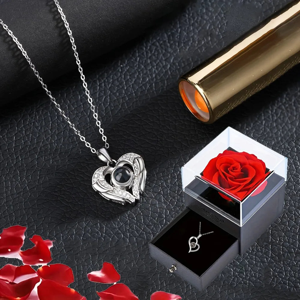 EverMemento Titanium Heart Keepsake Pendant
