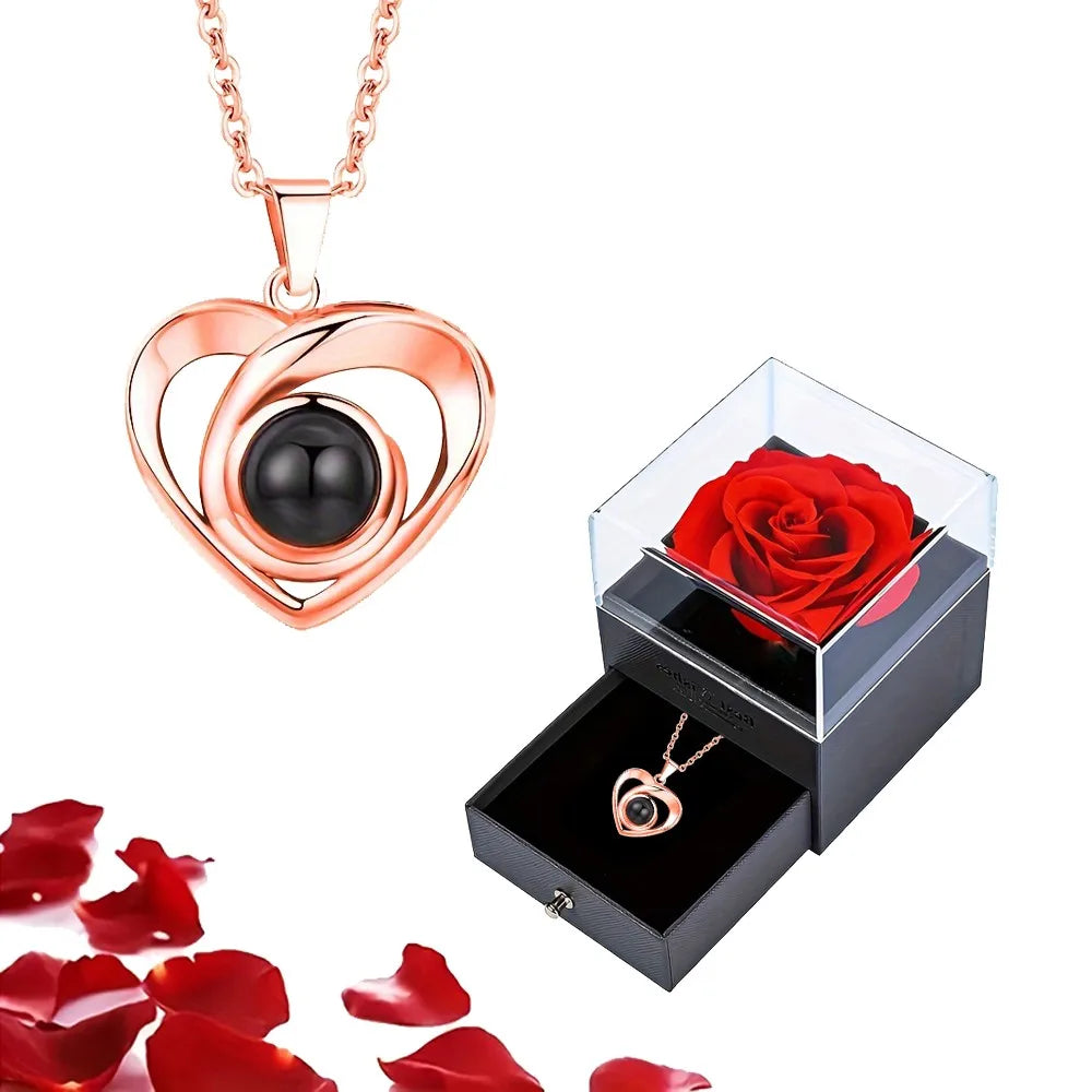 EverMemento Titanium Heart Keepsake Pendant
