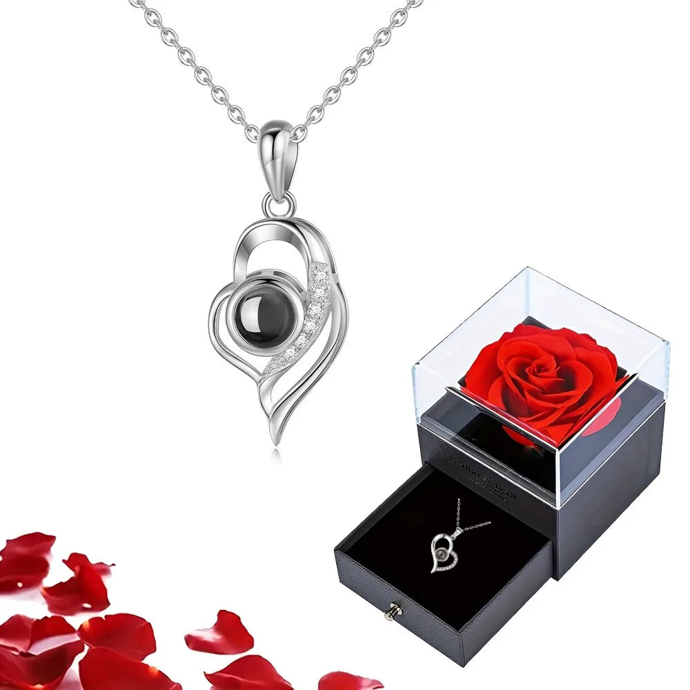 EverMemento Titanium Heart Keepsake Pendant