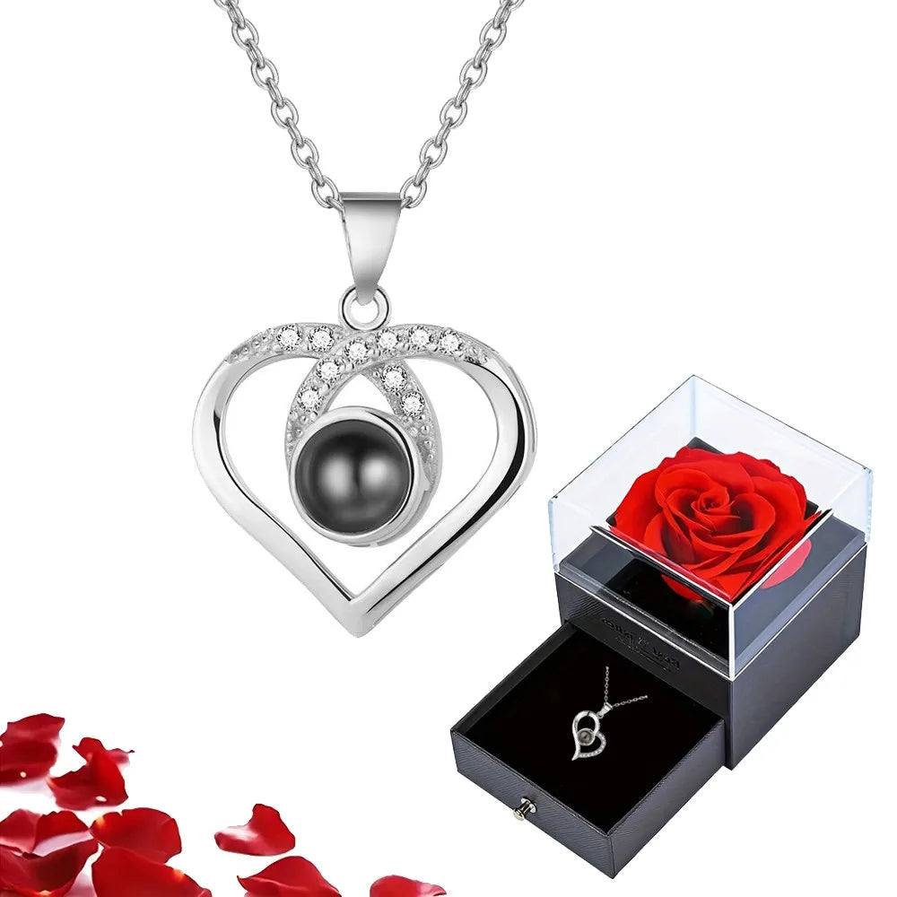 EverMemento Titanium Heart Keepsake Pendant