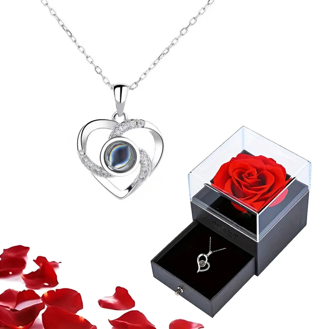 EverMemento Titanium Heart Keepsake Pendant