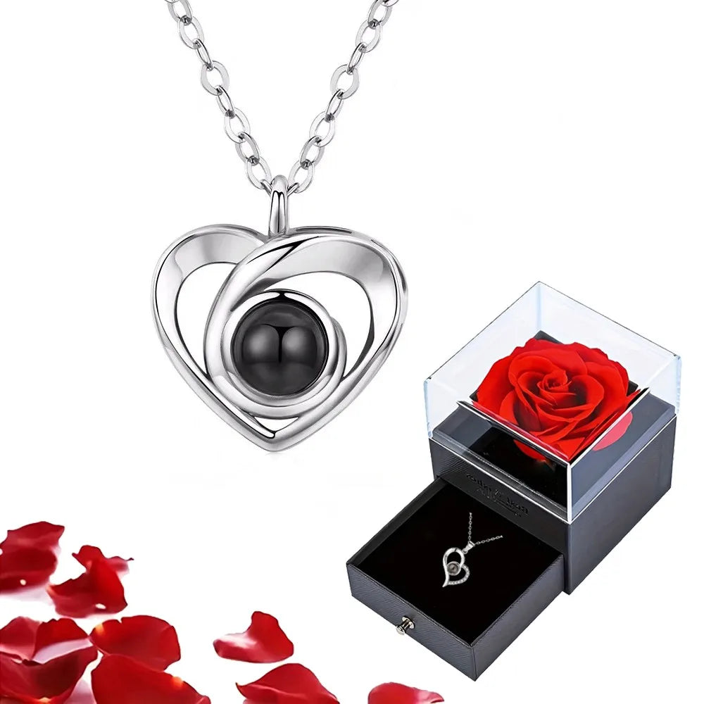 EverMemento Titanium Heart Keepsake Pendant