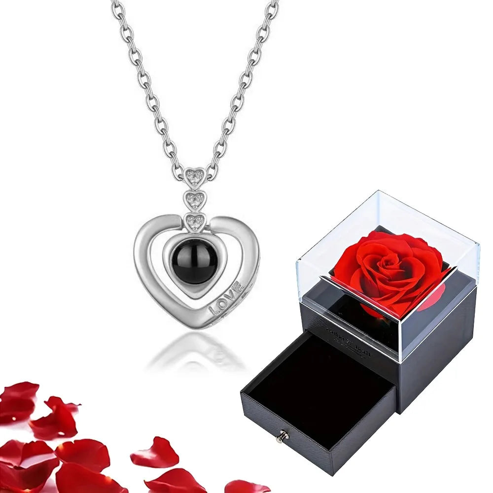 EverMemento Titanium Heart Keepsake Pendant