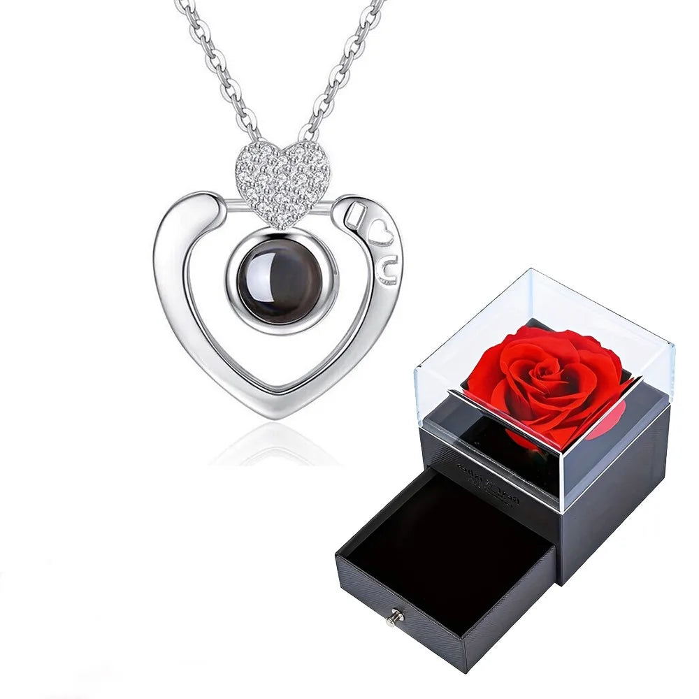 EverMemento Titanium Heart Keepsake Pendant