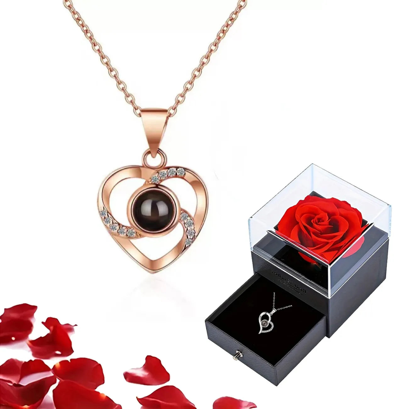 EverMemento Titanium Heart Keepsake Pendant